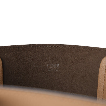 Fendi Vitello Vienna Enamel F is Fendi Shopping Tote Miele Scuro Taupe 8 of 12