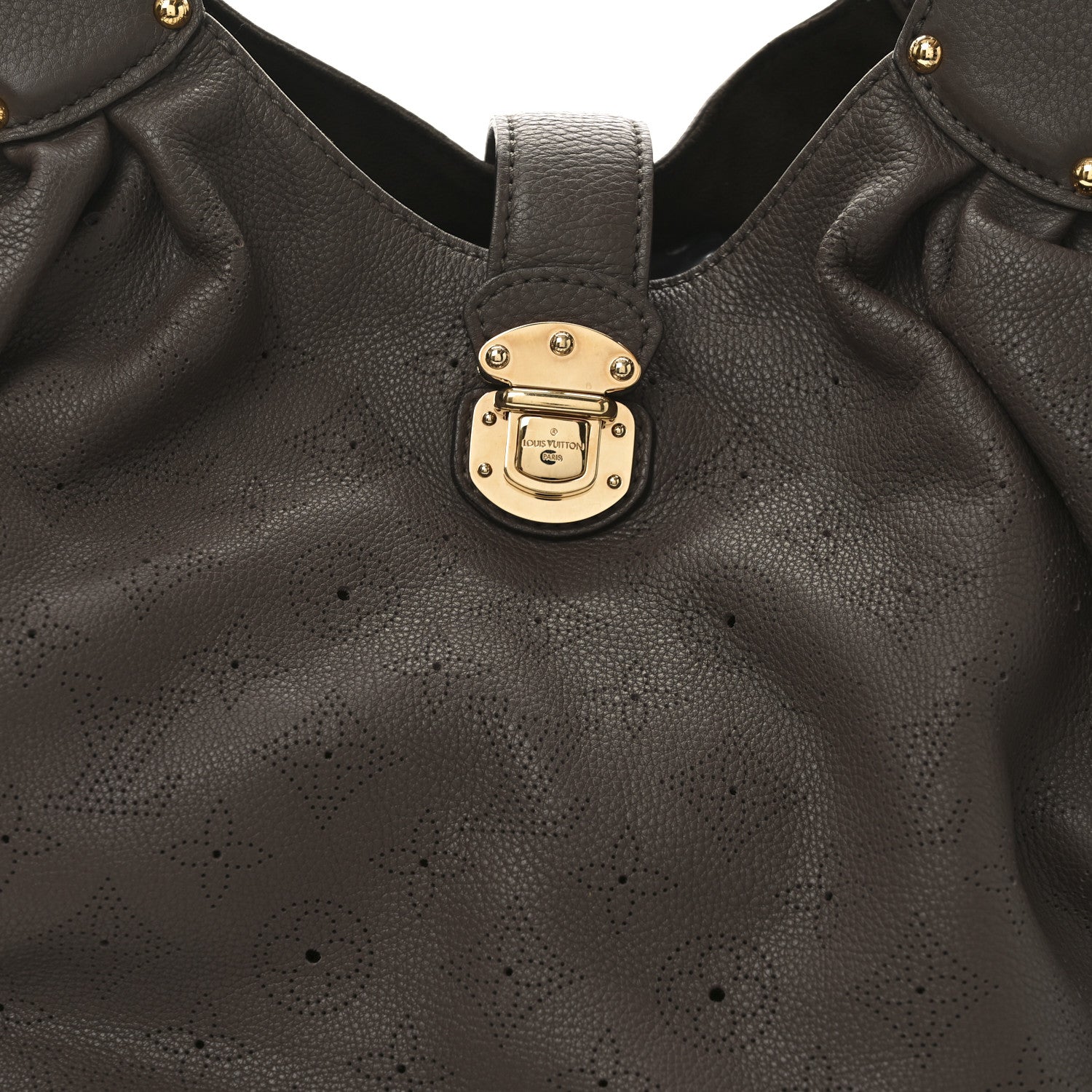 Louis Vuitton Mahina L Chocolate 7 of 9