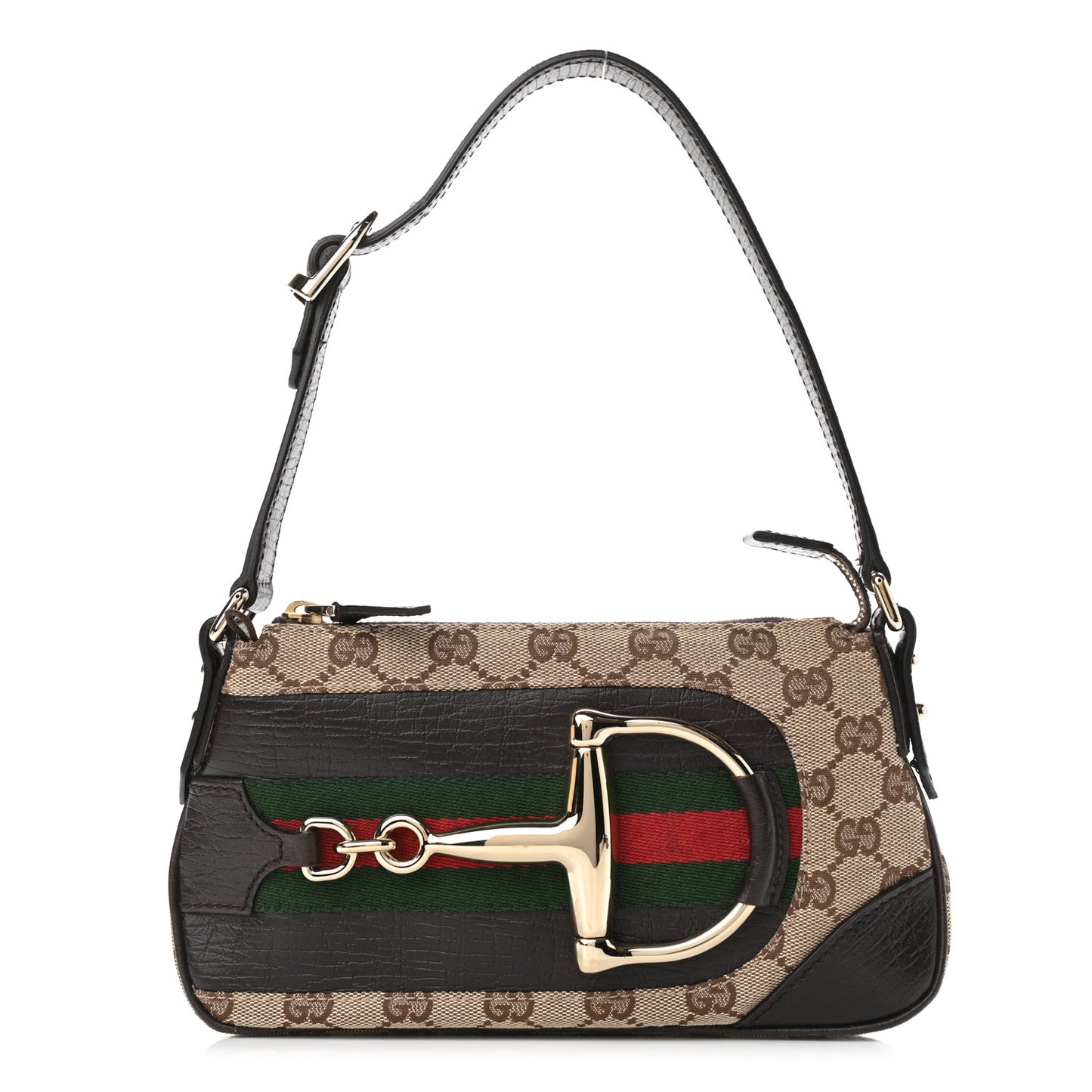 Monogram Hasler Pochette Brown