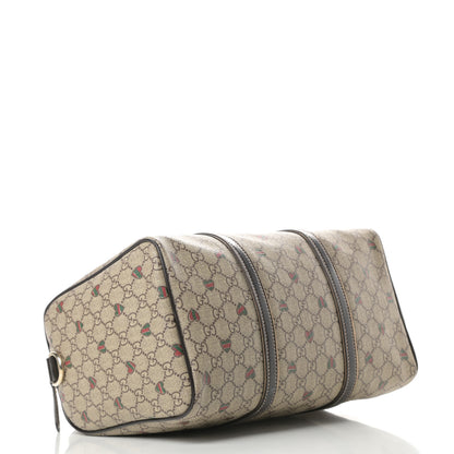 Gucci GG Plus Monogram Hearts Medium Joy Boston Dark Brown 4 of 15