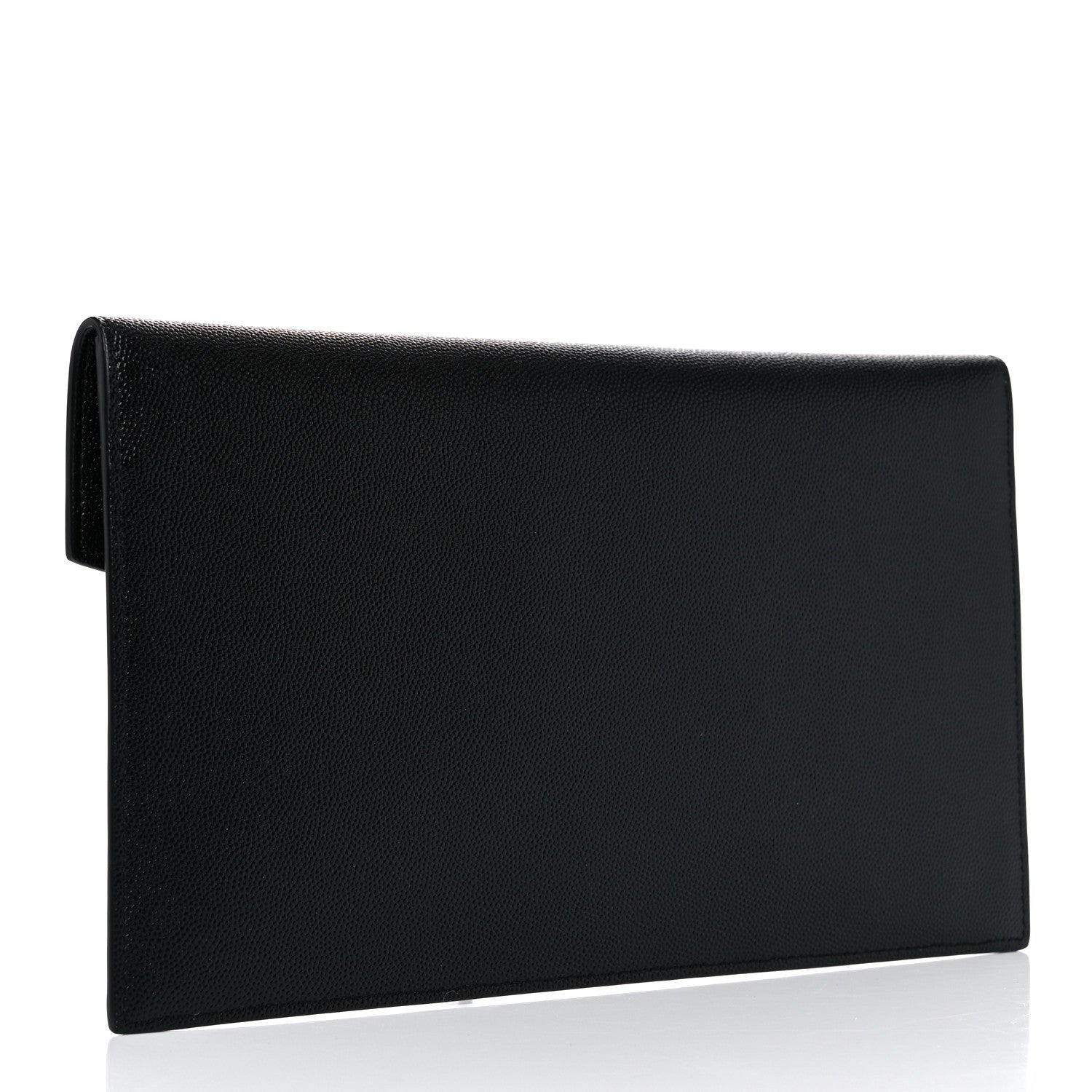 Saint Laurent Grain De Poudre Uptown Pouch Black 3 of 9