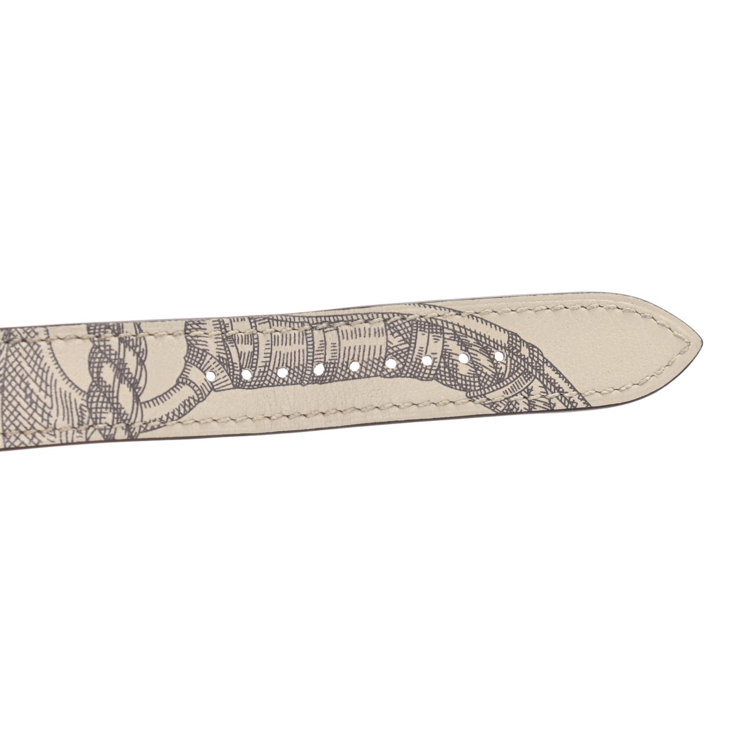 Swift 40mm Apple Double Tour Watch Strap Béton Étain