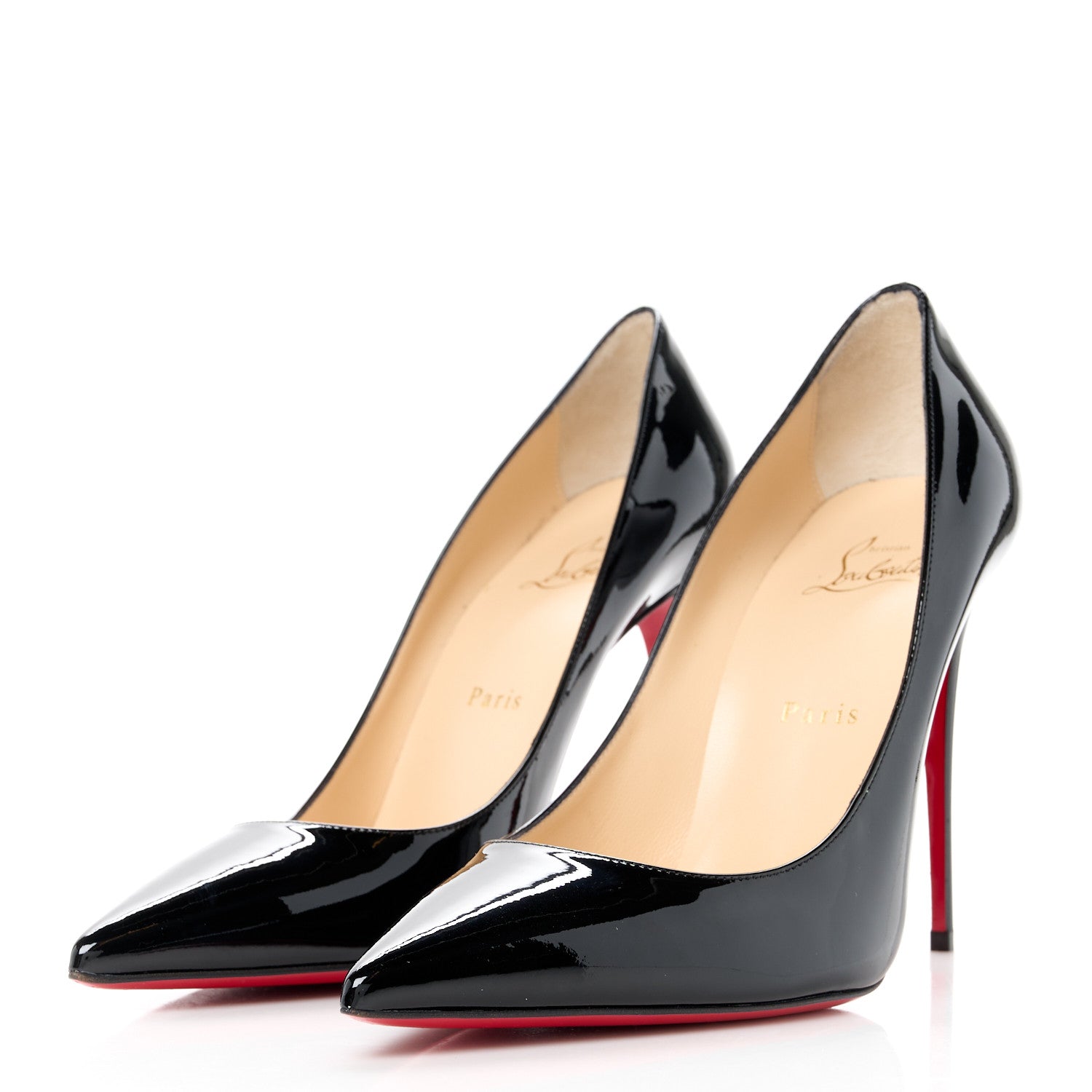 Christian Louboutin Patent So Kate 100 Pumps 40 Black 3 of 8