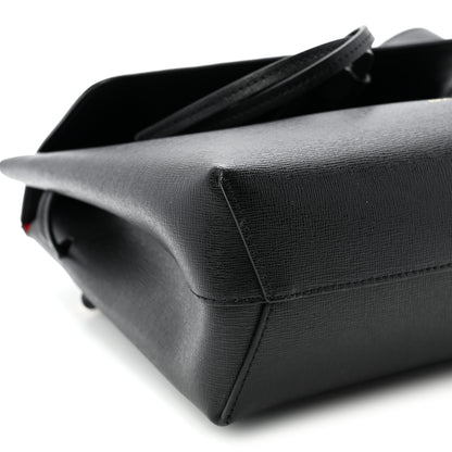 Mansur Gavriel Saffiano Mini Lady Bag Black Flamma 9 of 10