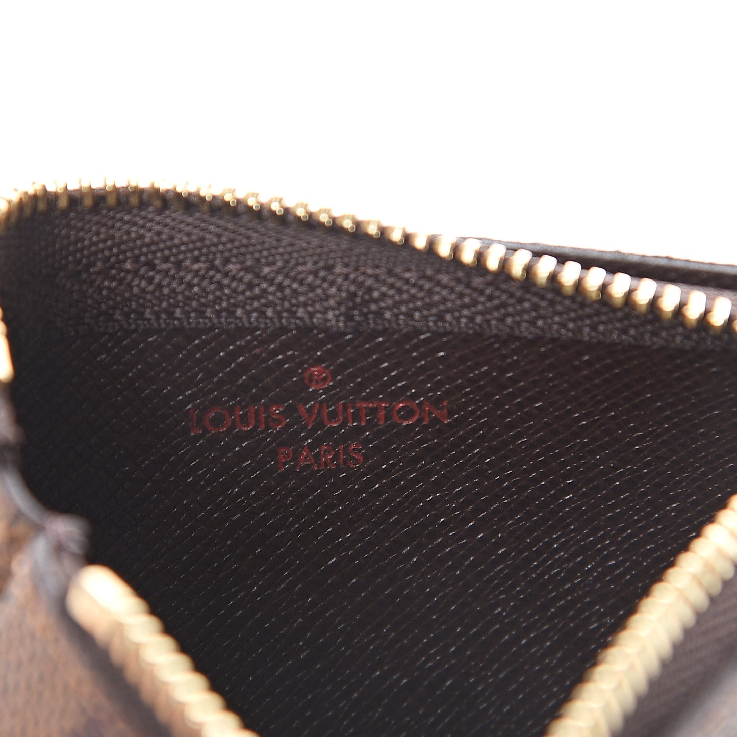 Damier Ebene Key Pouch