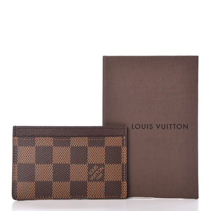 Louis Vuitton Damier Ebene Card Holder 10 of 10