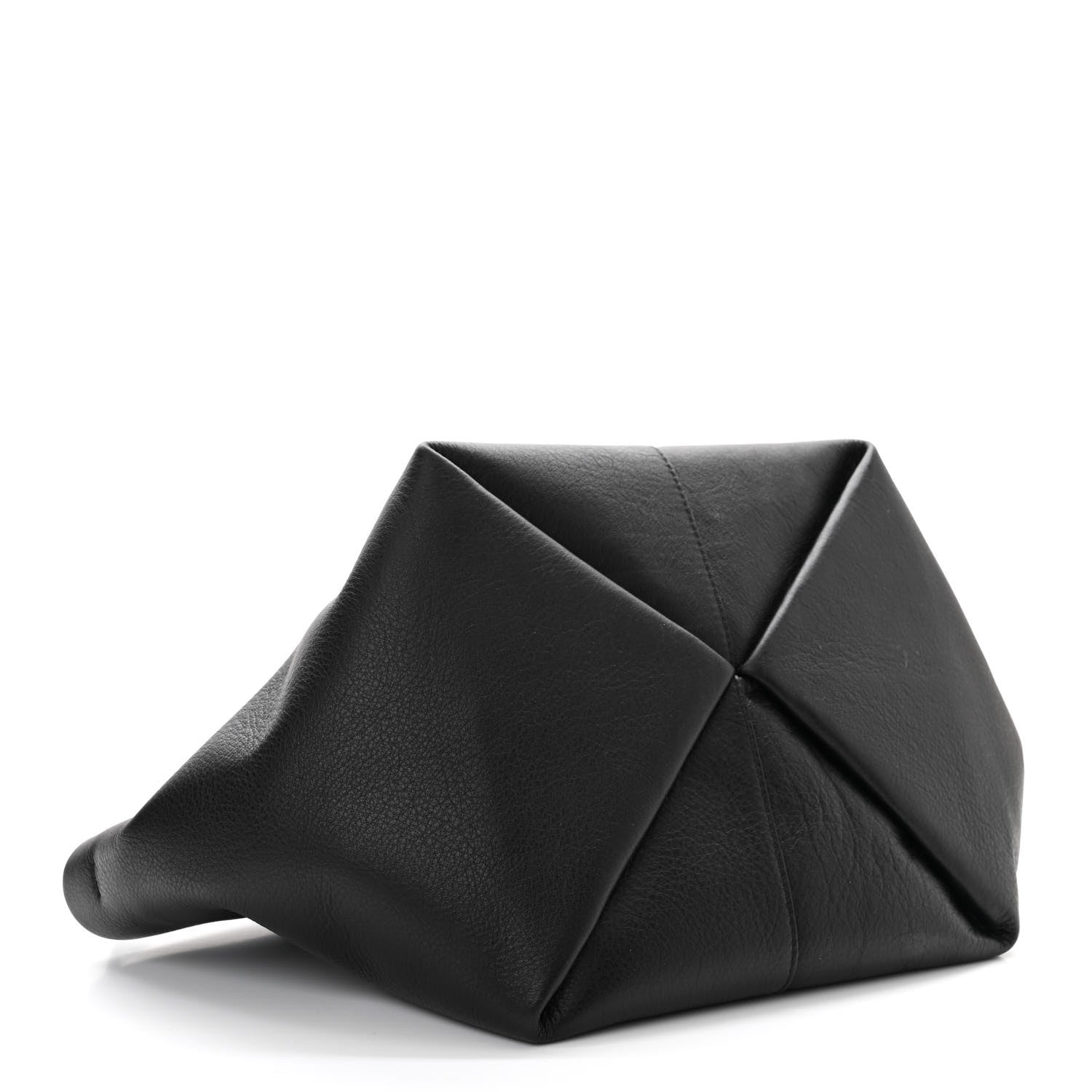 Mansur Gavriel Calfskin Tulipano Bag Black 4 of 12