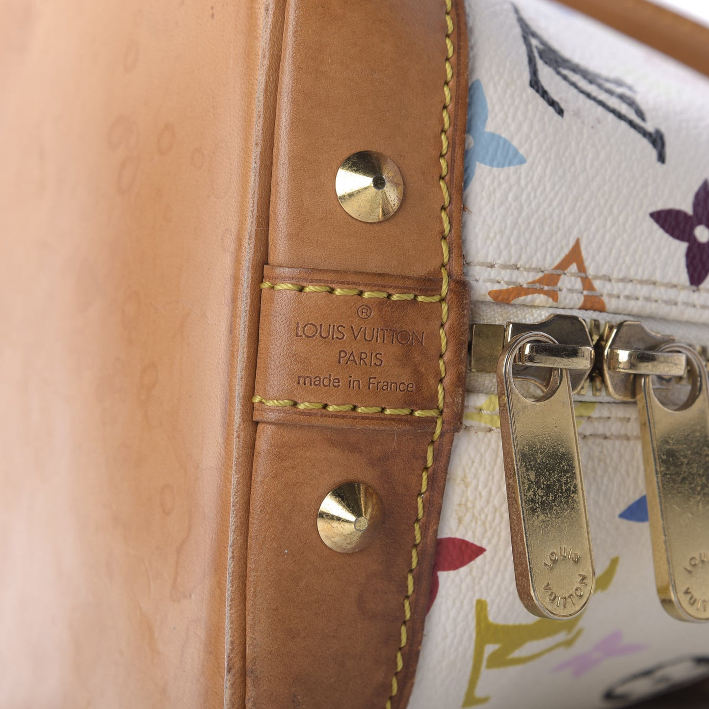 Monogram Multicolor Alma White