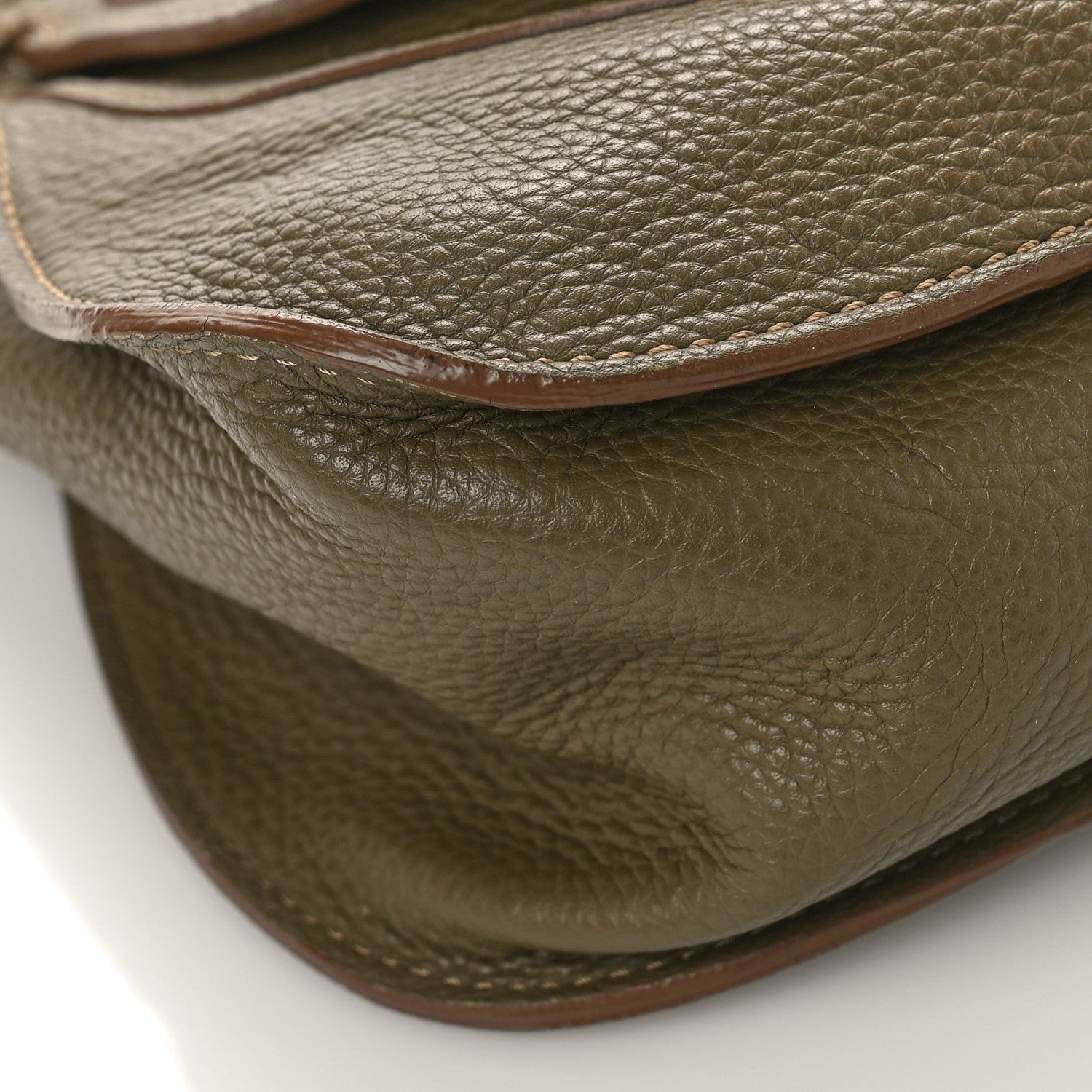 Chloe Calfskin Medium Marcie Satchel Baobab Green 7 of 10