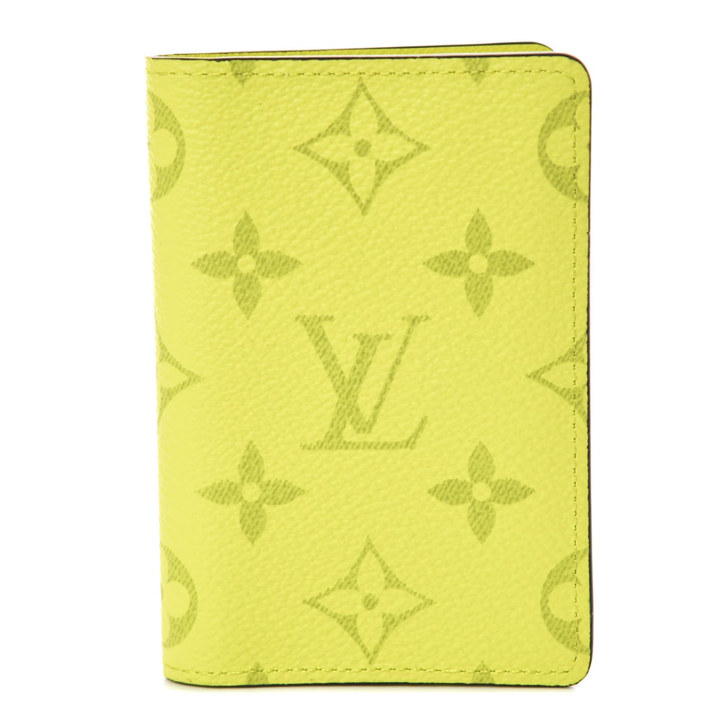 Monogram Taiga Pocket Organizer Yellow