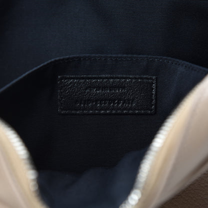 Saint Laurent Lambskin Monogram Small Lou Camera Bag Dark Beige 9 of 10