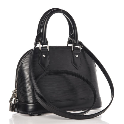 Louis Vuitton Epi Alma BB Black 4 of 7