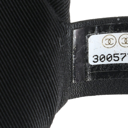 Chanel Tweed Quilted Large Chanel 19 Flap Black Ecru White 7 of 9