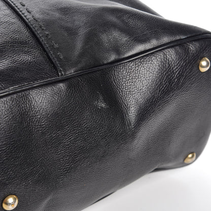 Saint Laurent Calfskin Oversized Muse Black 12 of 13
