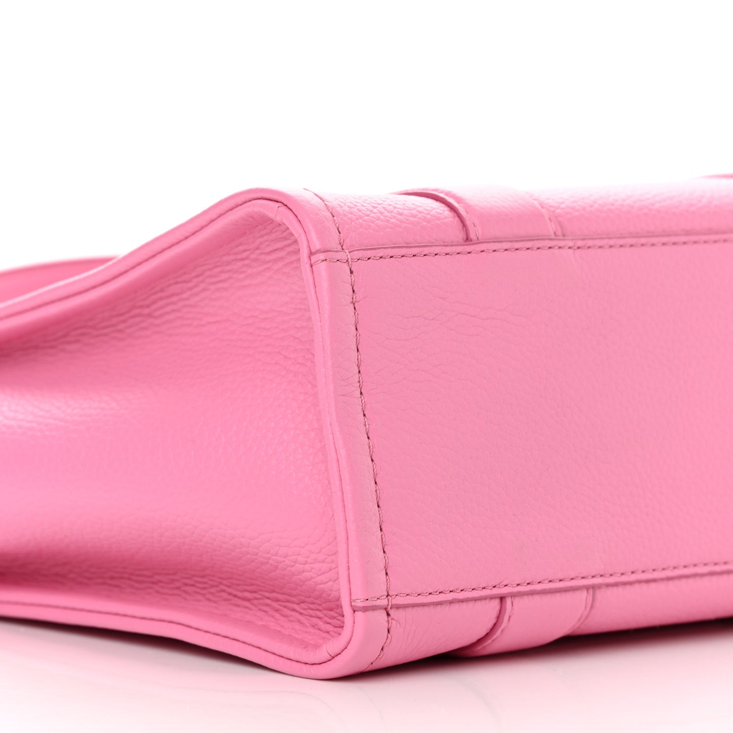 Grained Calfskin Small The Tote Bag Candy Pink