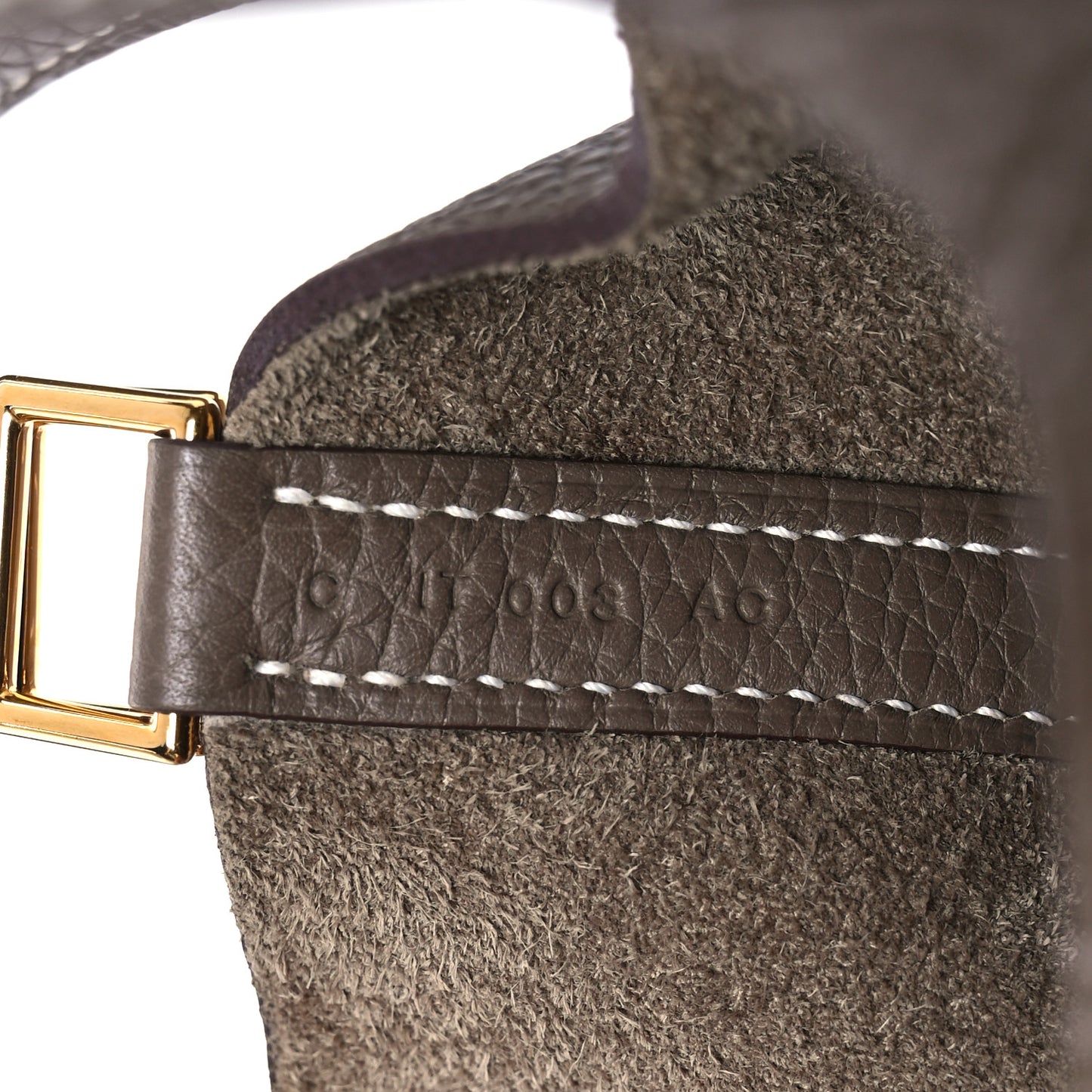 Taurillon Clemence Picotin Lock 18 PM Etoupe