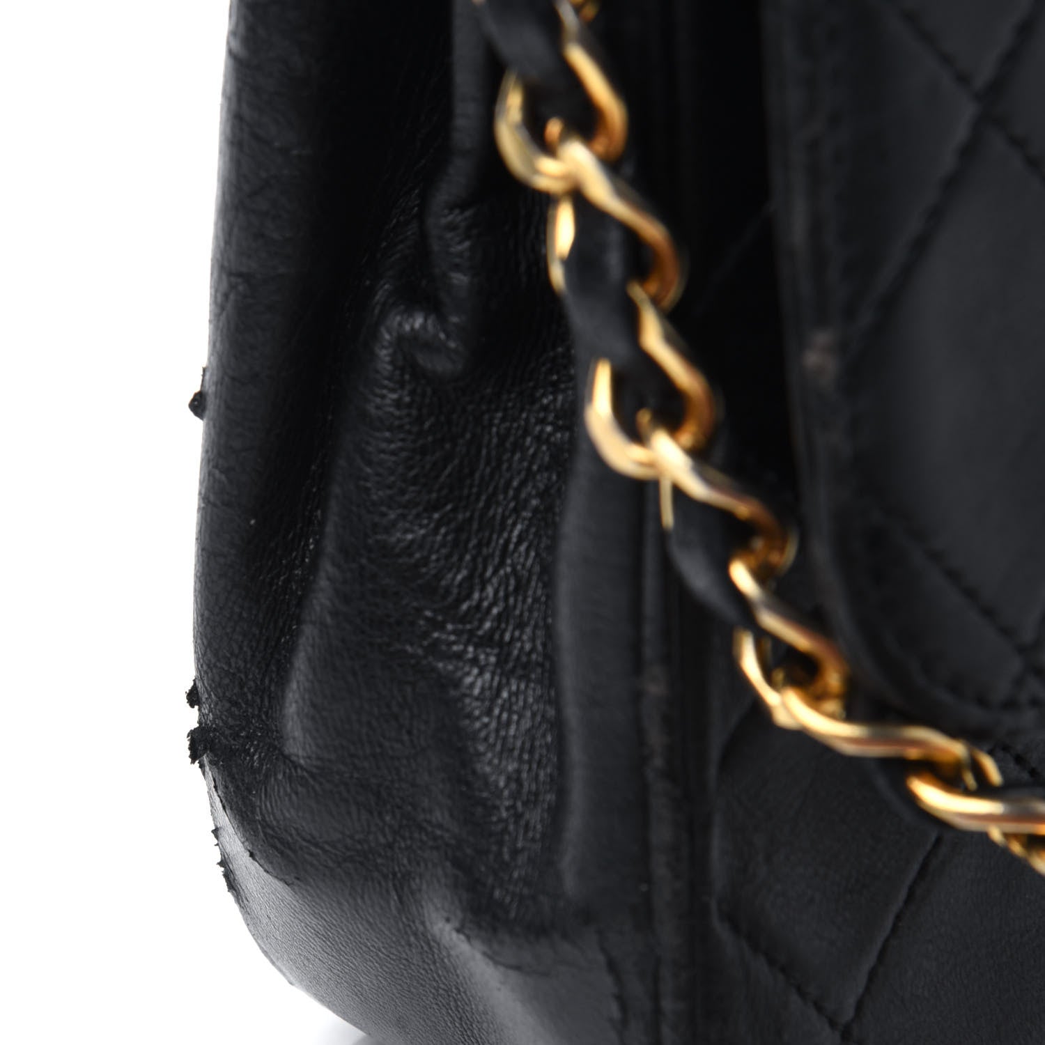 Chanel Lambskin Quilted Medium Single Flap Black 22 of 22