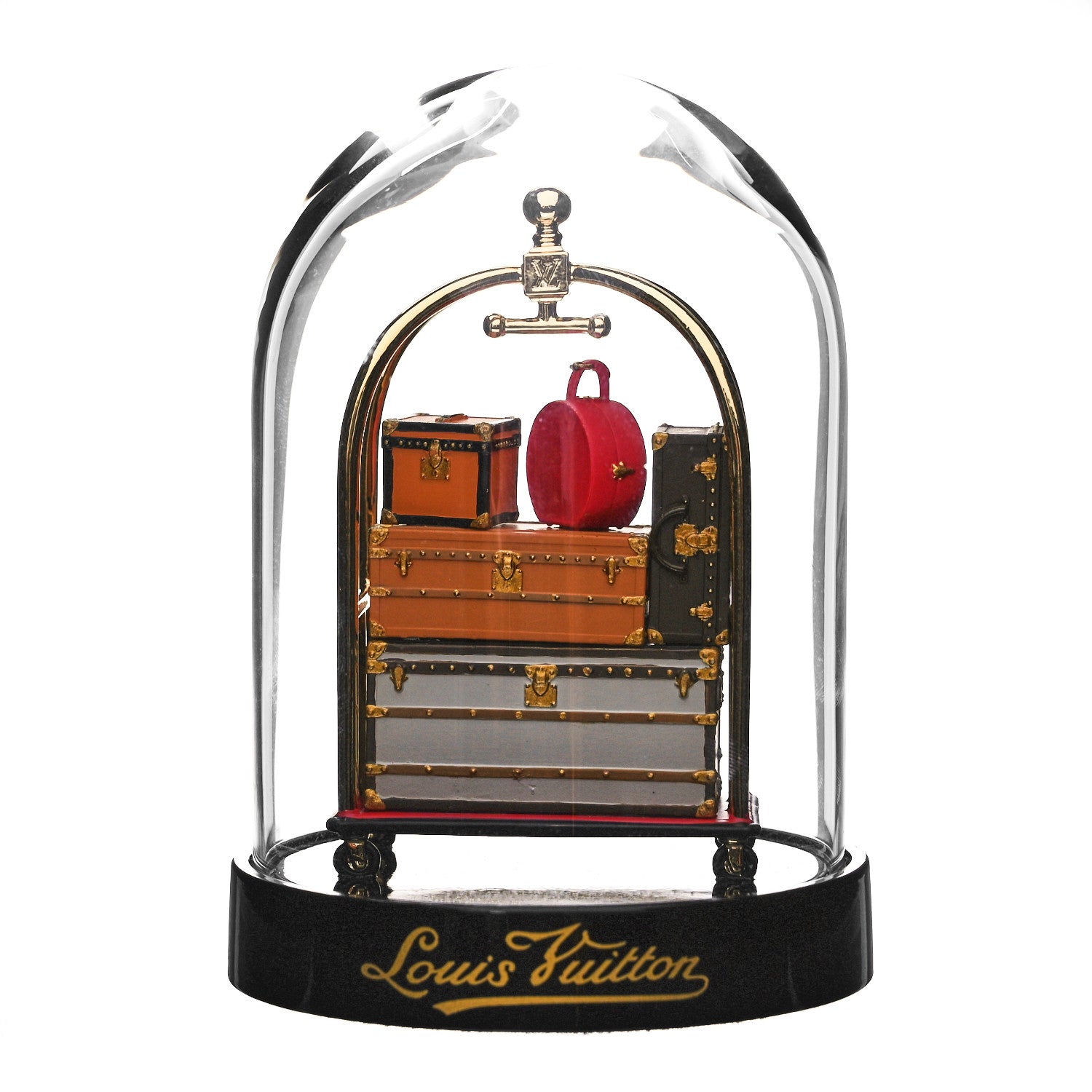 Louis Vuitton Porters Trolley Snow Globe Boule A Neige 1 of 5