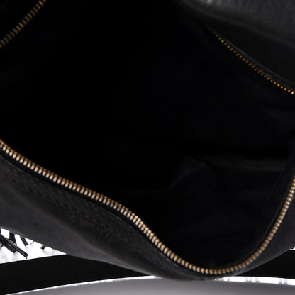 Miu Miu Nappa Fringe Hobo Black 5 of 19