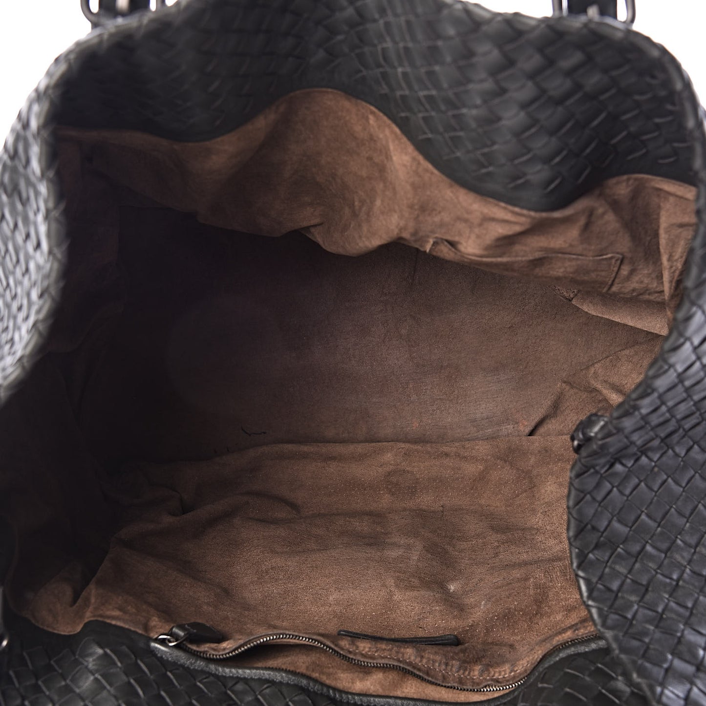 Nappa Intrecciato Large Seamless Tote Ferro