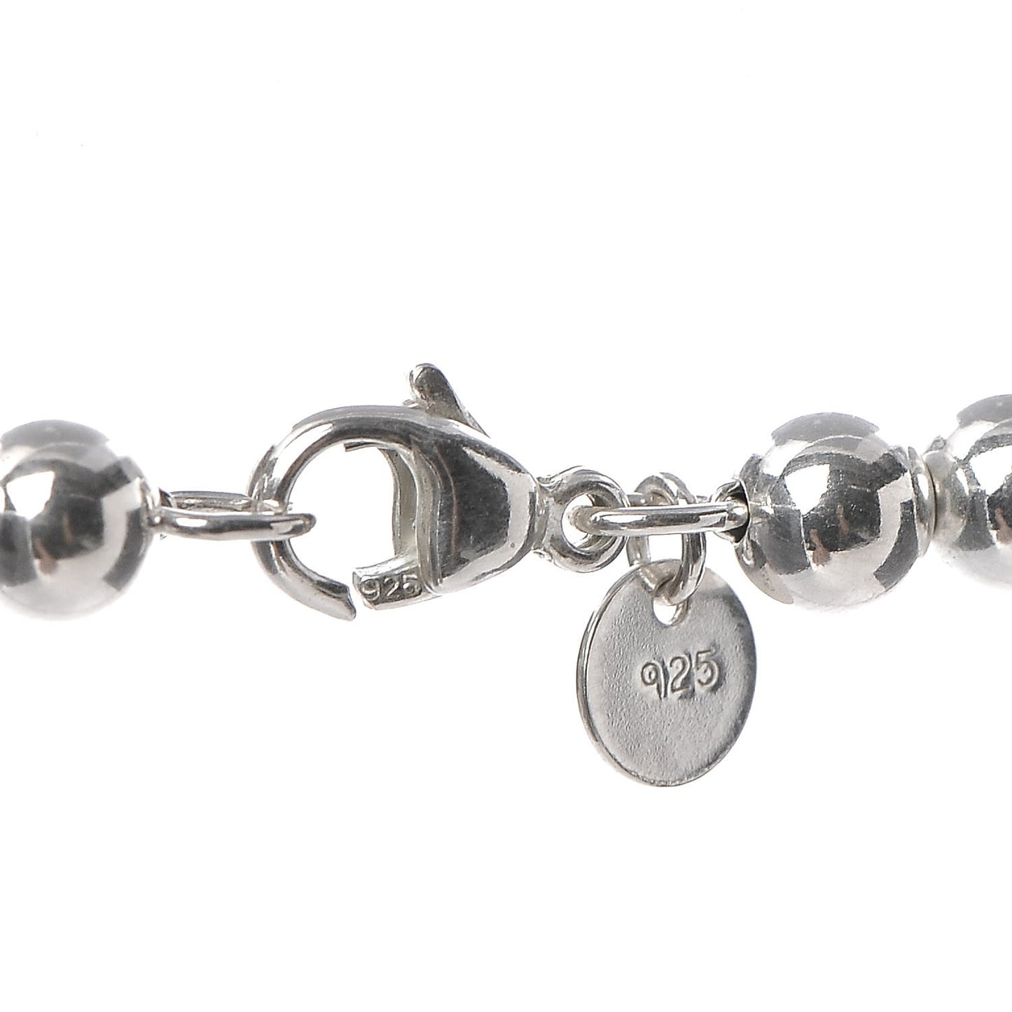 Sterling Silver HardWear Graduated Ball Necklace