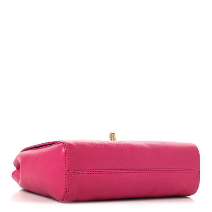 Mulberry Small Classic Grain Calfskin Small Lily Flap Pink 4 of 11