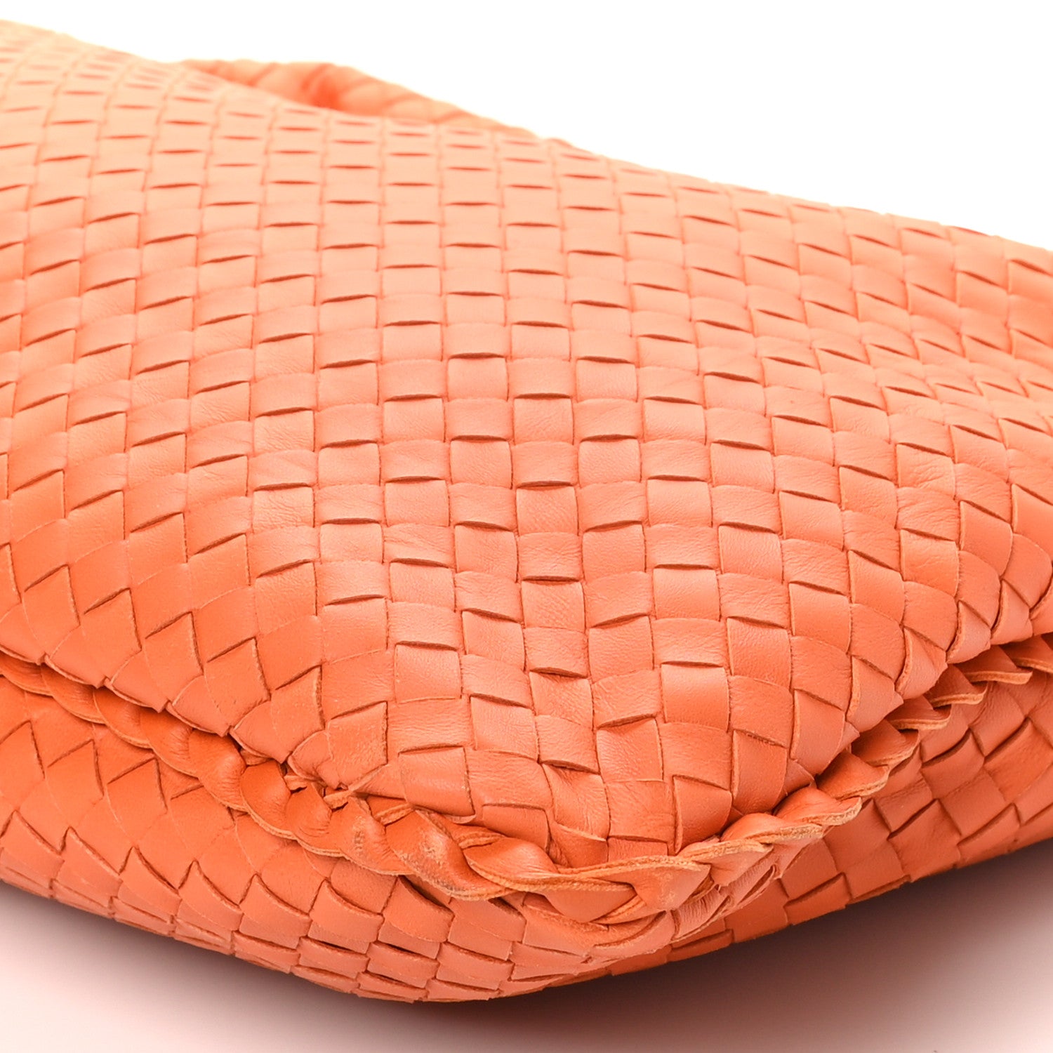 Bottega Veneta Nappa Intrecciato Large Veneta Hobo Orange 10 of 10