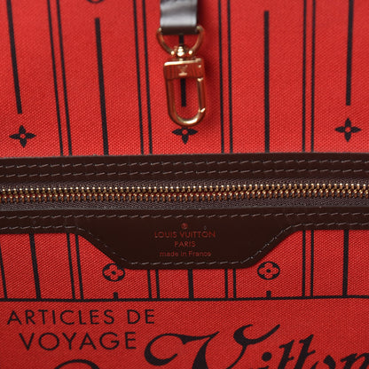 Louis Vuitton Damier Ebene Neverfull MM 6 of 9