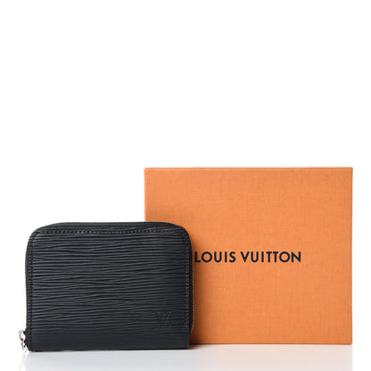 Louis Vuitton Epi Zippy Coin Purse Black 10 of 10
