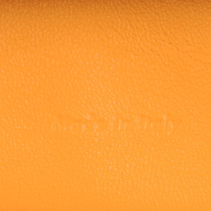 Celine Grained Calfskin Trotteur Messenger Saffron 7 of 8