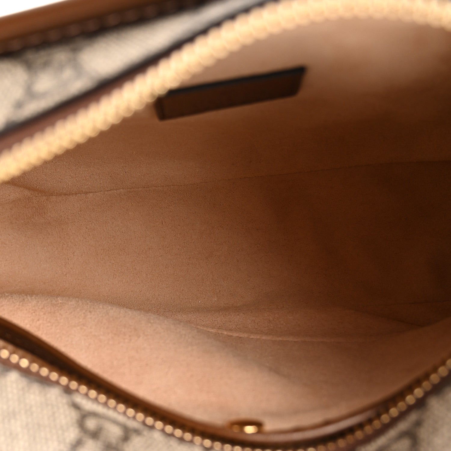 Gucci GG Supreme Monogram Azalea Calfskin Mini Retro Interlocking G Shoulder Bag Beige Ebony Brown Sugar 5 of 10