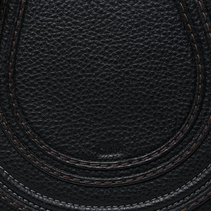 Chloe Calfskin Mini Marcie Round Crossbody Bag Black 8 of 11