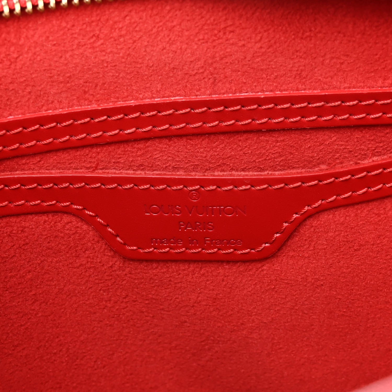 Louis Vuitton Epi Saint Jacques PM Long Straps Red 6 of 10