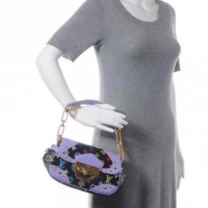 Louis Vuitton Monogram Multicolor Alligator Marilyn Black 2 of 7