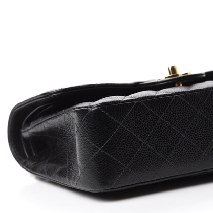 Chanel Caviar Quilted Small Double Flap Black 6 of 13