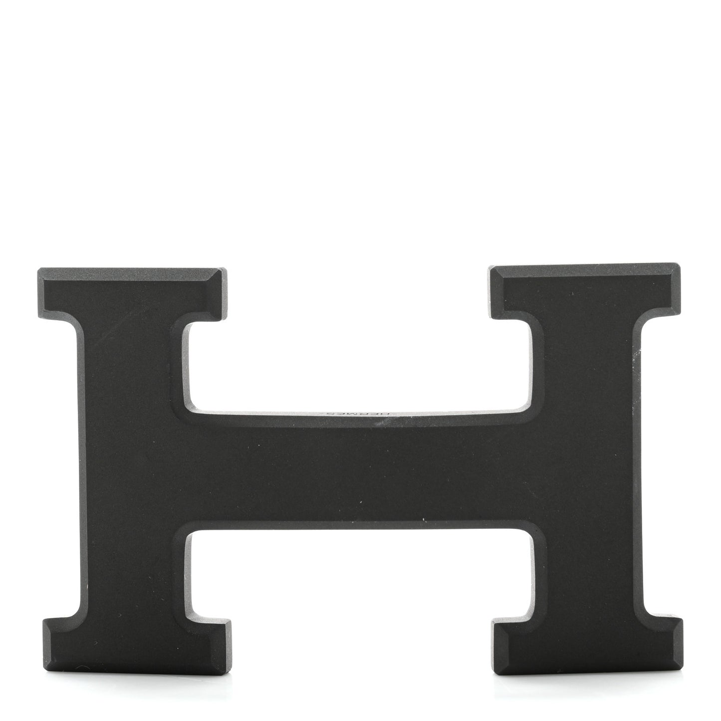 PVD Plated 32mm H Belt Buckle Black