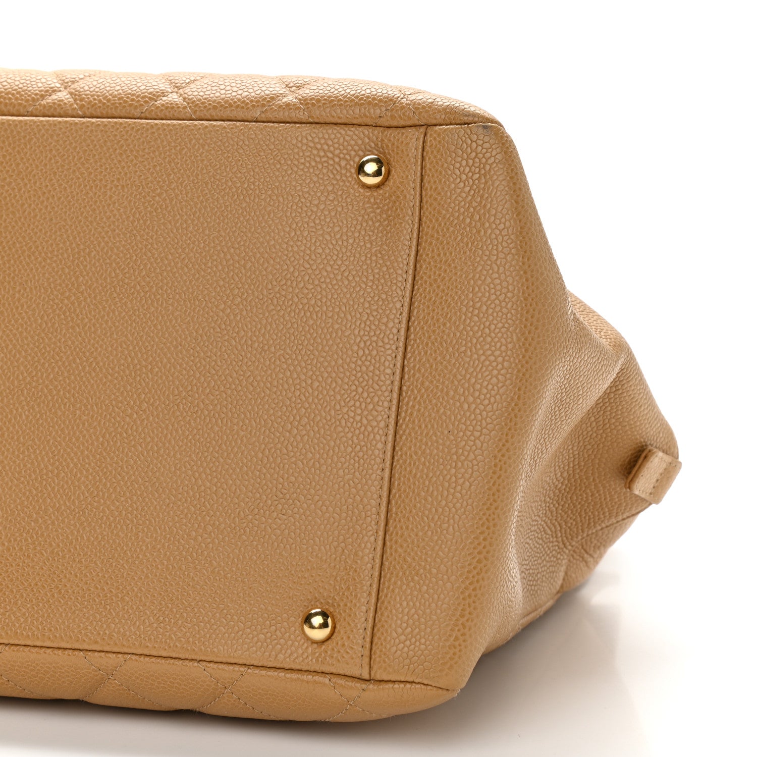 Chanel Caviar Quilted Grand Timeless Tote GTT Beige 12 of 14