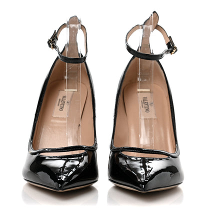 Valentino Garavani Patent Mary Jane Pumps 39 Black 2 of 9