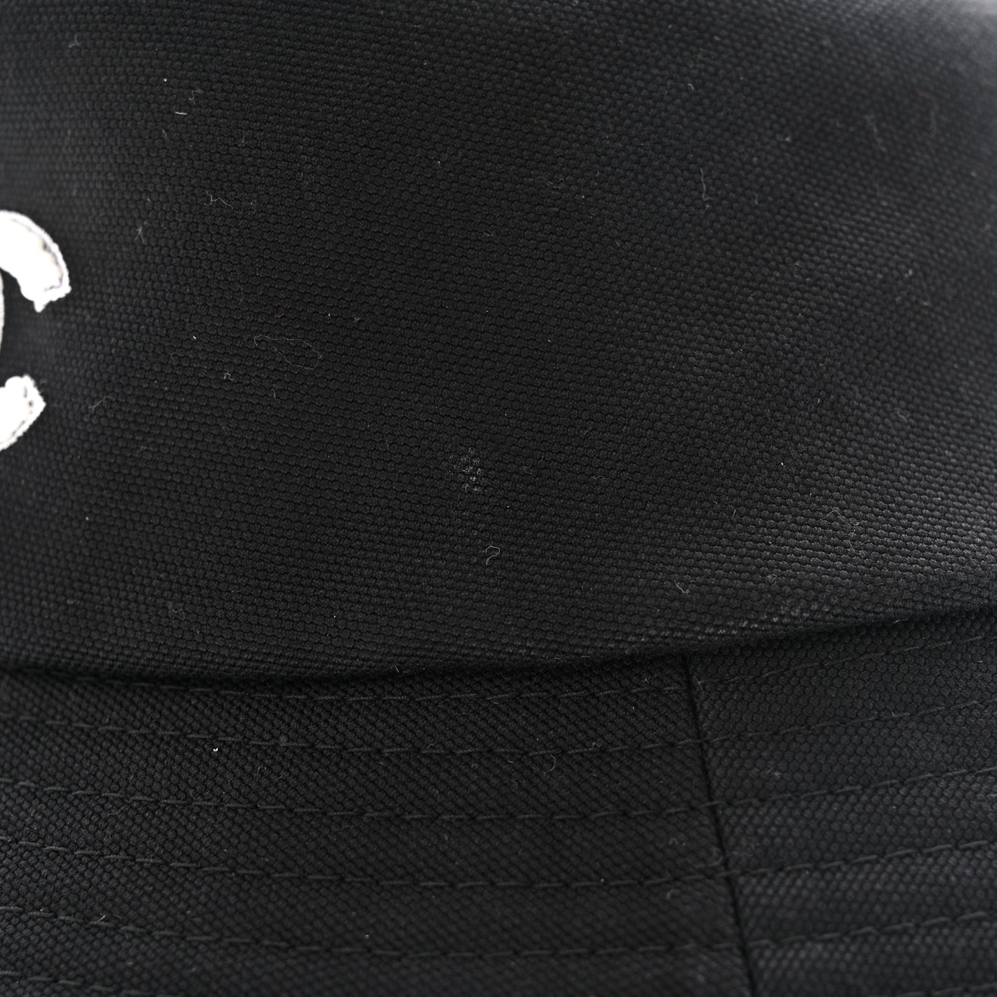 Cotton Pearl CC Bucket Hat S Black