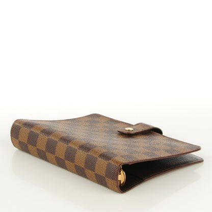 Louis Vuitton Damier Ebene Medium Ring Agenda Cover 4 of 7
