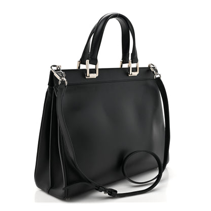 Gucci Smooth Calfskin Medium Zumi Top Handle Bag Black 3 of 19