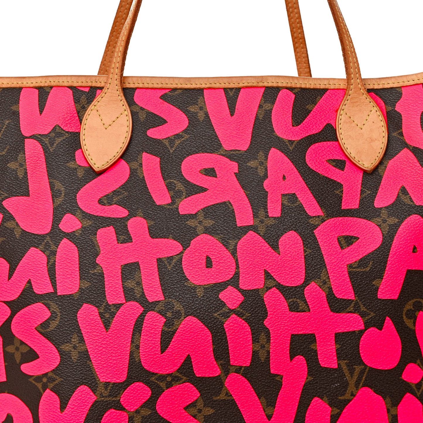 Monogram Graffiti Neverfull GM Fuchsia