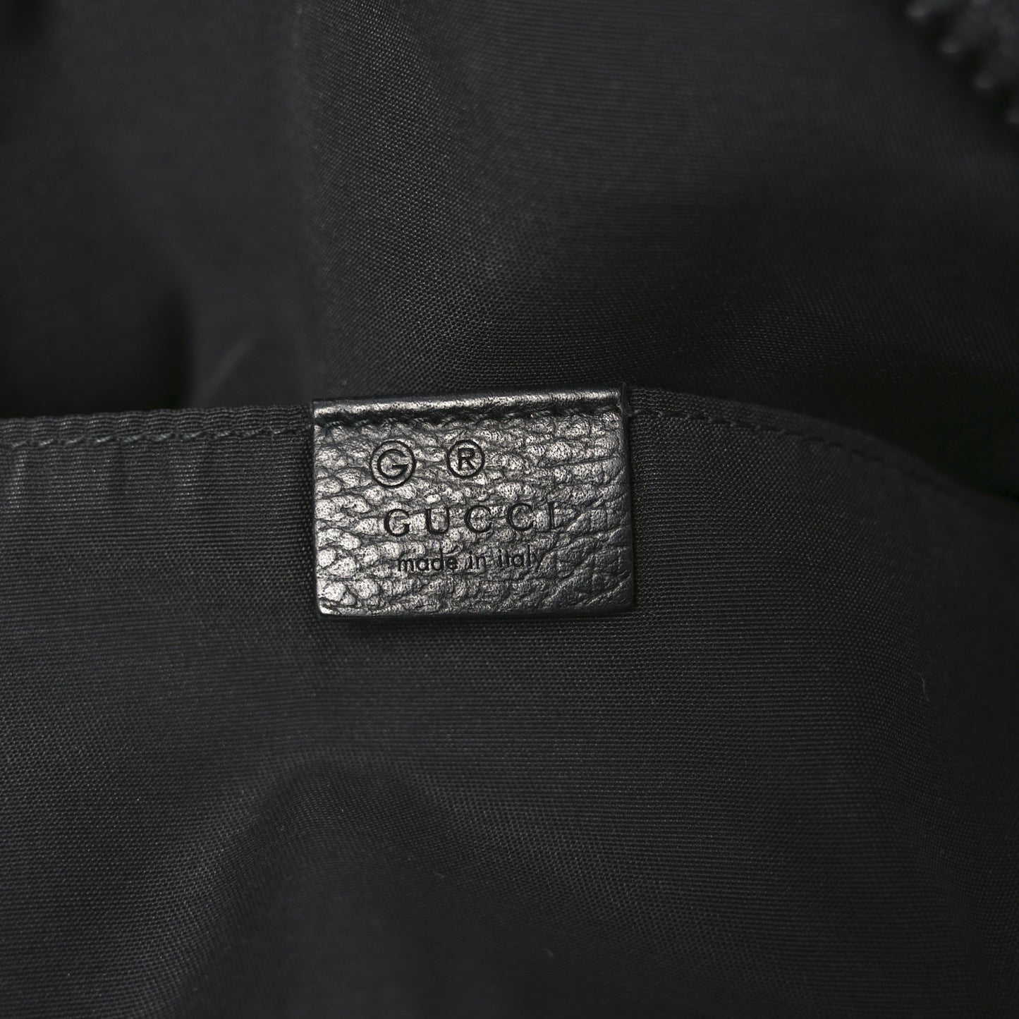 Nylon Monogram Fanny Pack Belt Bag Black