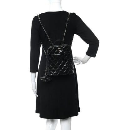 Chanel Shiny Calfskin My Pocket Backpack Black 3 of 10