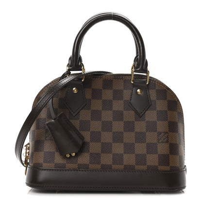 Louis Vuitton Damier Ebene Alma BB 1 of 9