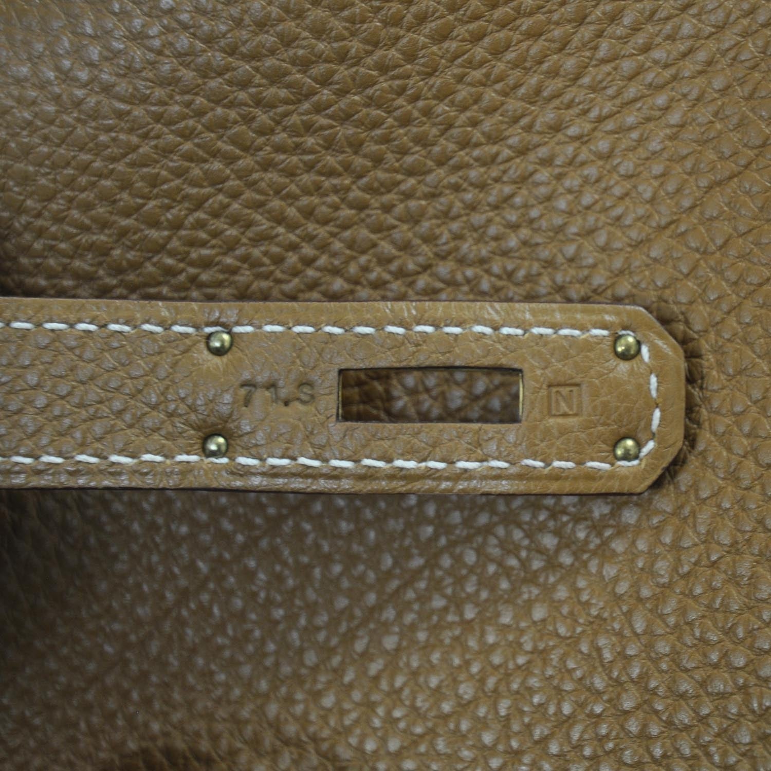 Hermes Togo Birkin 35 Gold 10 of 11