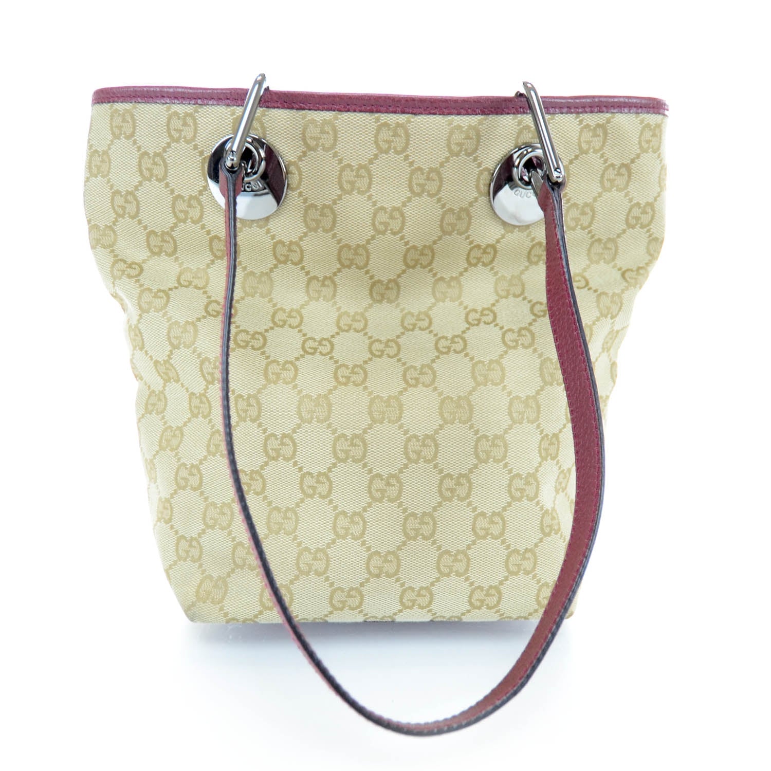 Gucci Monogram Small Eclipse Tote Fuchsia 3 of 11