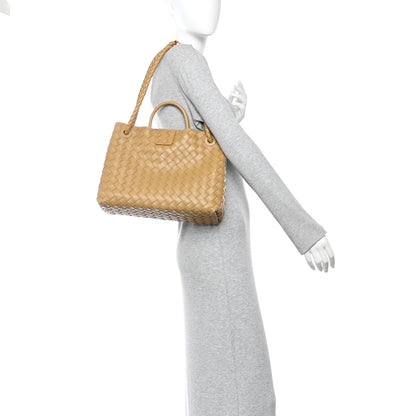 Bottega Veneta Nappa Intrecciato Medium Andiamo Shoulder Bag Dark Praline 2 of 11