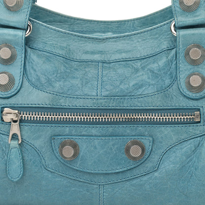 Balenciaga Agneau Giant 21 Silver Hardware Part Time Cyclade 8 of 15