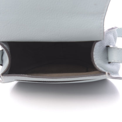 Chloe Calfskin Mini Marcie Round Crossbody Bag Faded Blue 5 of 11